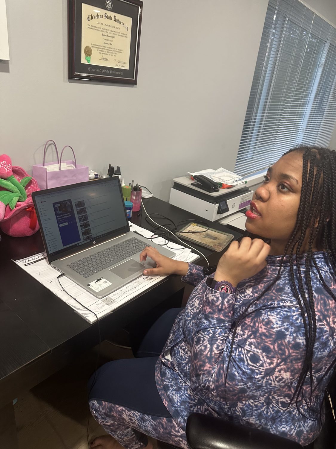 Asia Dial, whose autism journey inspired the founding of Sam Adult Care