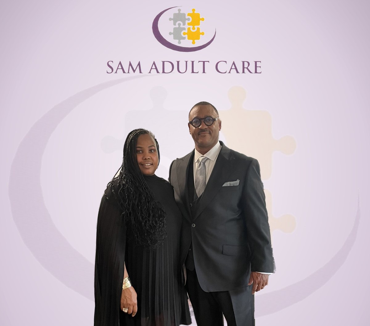 Rodney and Sherese Dial, Co-Founders of Sam Adult Care
